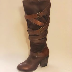 Steve Madden Knee-High Heeled Boots (9)